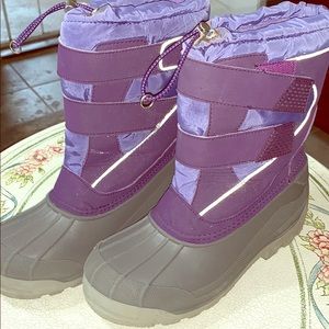 Lands end youth adolescent waterproof winter boots